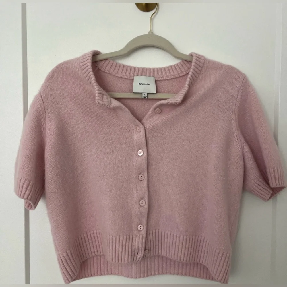 Reformation Maude Cashmere Cardigan - Picture 5 of 7